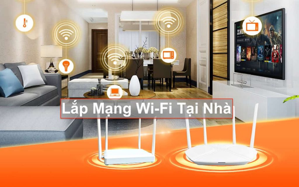 Lắp mạng WiFi tại nhà